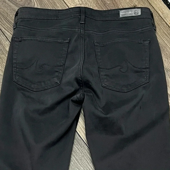 AG Adriano Goldschmied Womens Size 26R Gray Prima Mid Rise Cigarette Jeans Pants - Picture 9 of 9